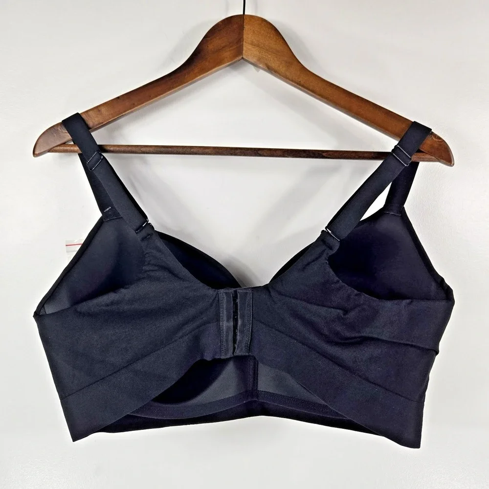 Truekind Women's Size 2XL Supportive Comfort Wireless Shaping Bra Black NWT - Picture 4 of 5
